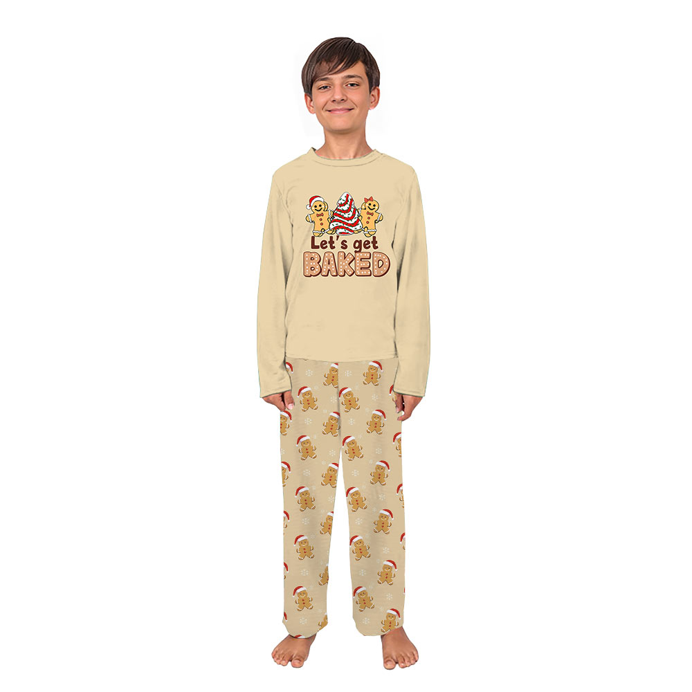 Lets Get Baked Gingerbread Matching Pjs For Xmas Lets Get Baked Gingerbread Matching Pjs For Xmas