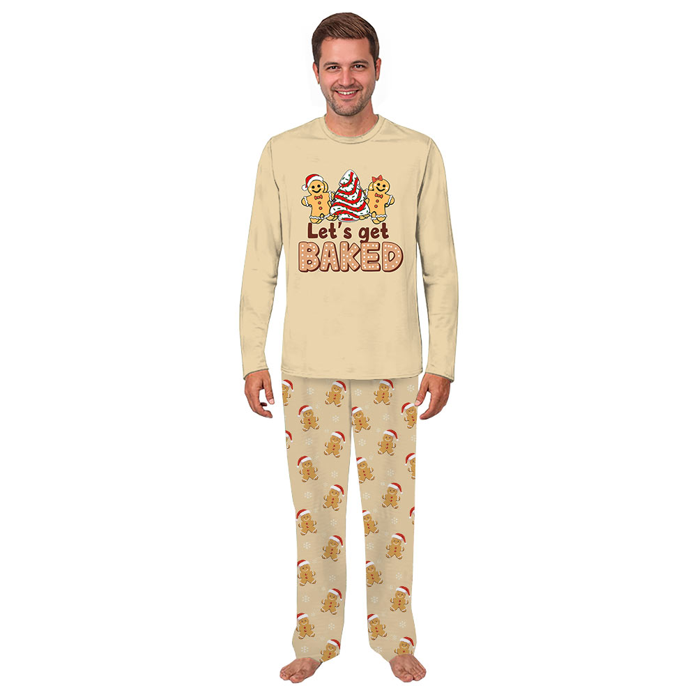 Lets Get Baked Gingerbread Matching Pjs For Xmas Lets Get Baked Gingerbread Matching Pjs For Xmas
