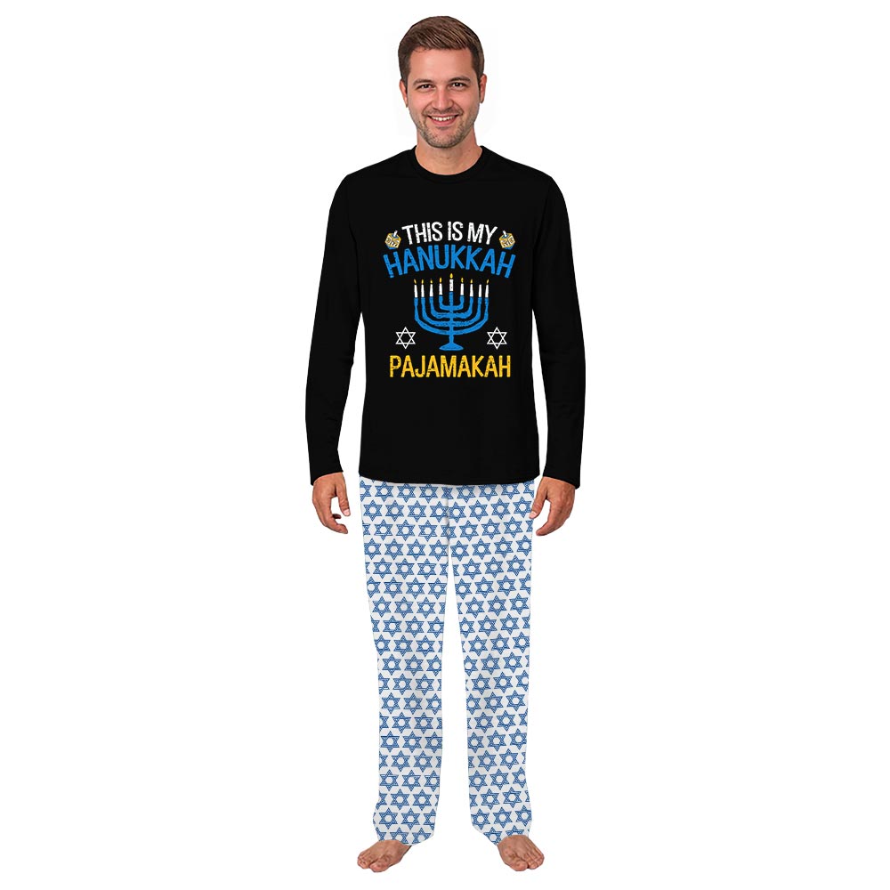 This Is My Matching Hanukkah Pajamas Family With Dog This Is My Matching Hanukkah Pajamas Family With Dog