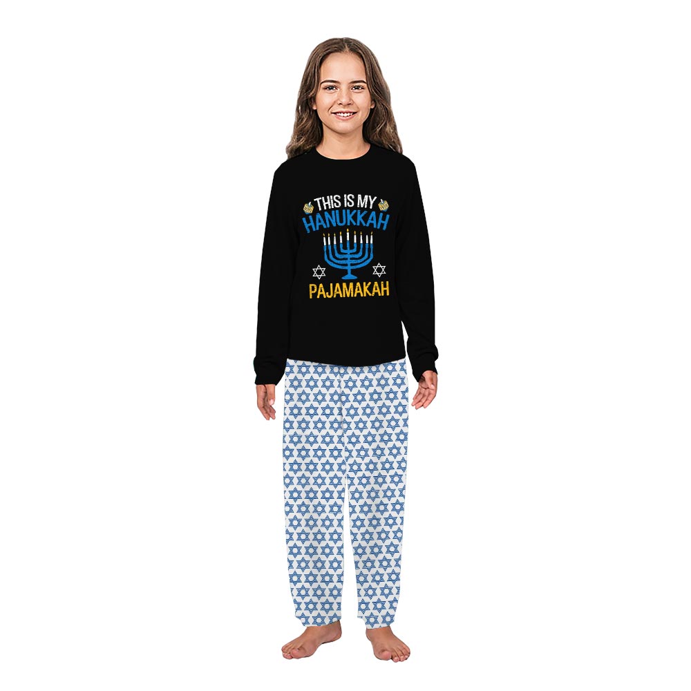 This Is My Matching Hanukkah Pajamas Family With Dog This Is My Matching Hanukkah Pajamas Family With Dog