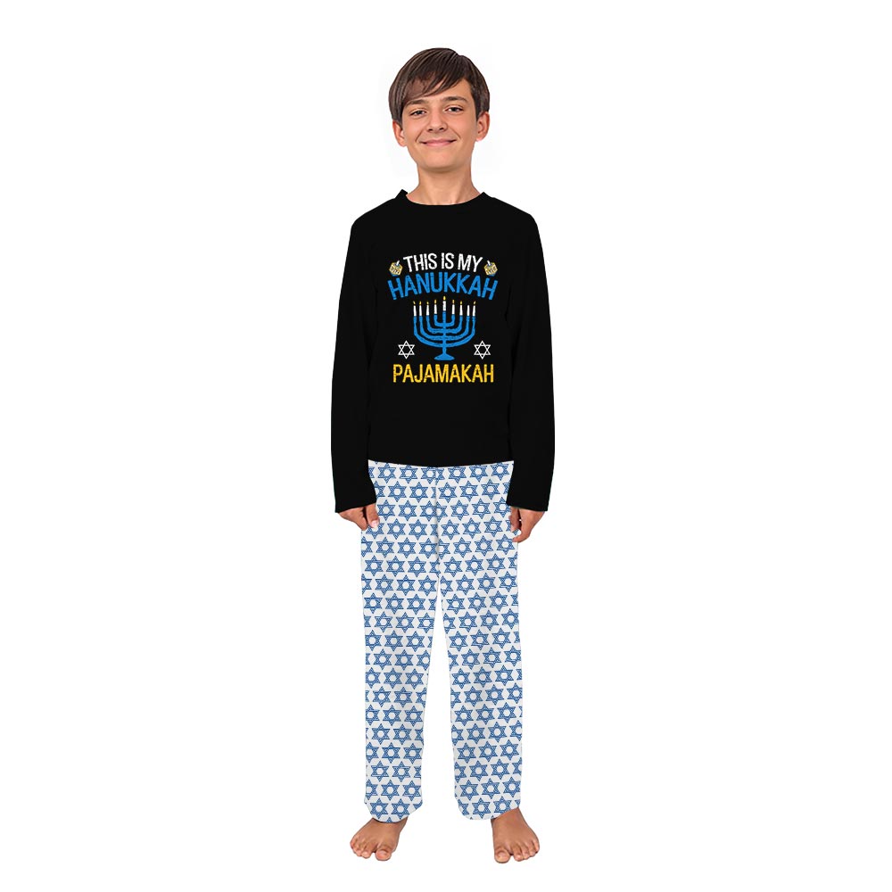 This Is My Matching Hanukkah Pajamas Family With Dog This Is My Matching Hanukkah Pajamas Family With Dog