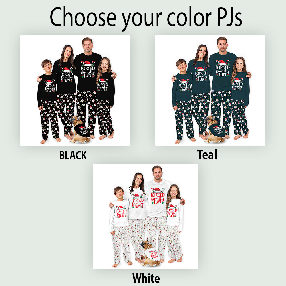 Forced Family Fun Matching Christmas Pajamas With Pockets Forced Family Fun Matching Christmas Pajamas With Pockets