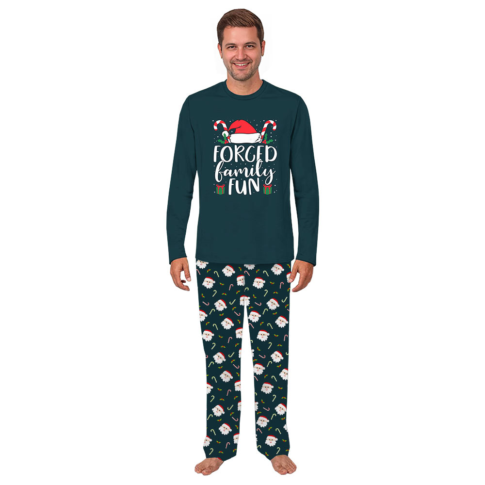 Forced Family Fun Matching Christmas Pajamas With Pockets Forced Family Fun Matching Christmas Pajamas With Pockets