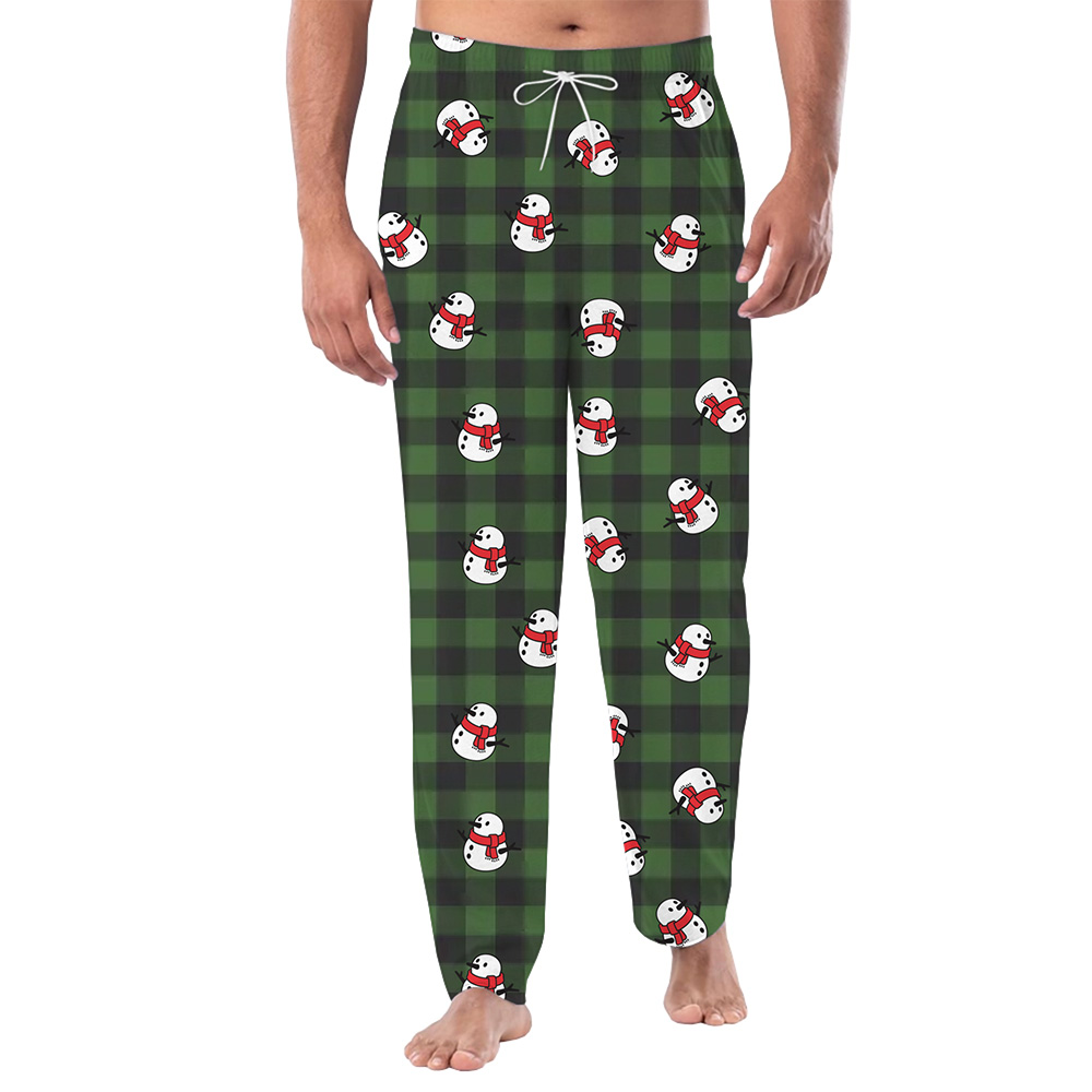 Custom Theme and Face Plaid Pants For Christmas Custom Theme and Face Plaid Pants For Christmas