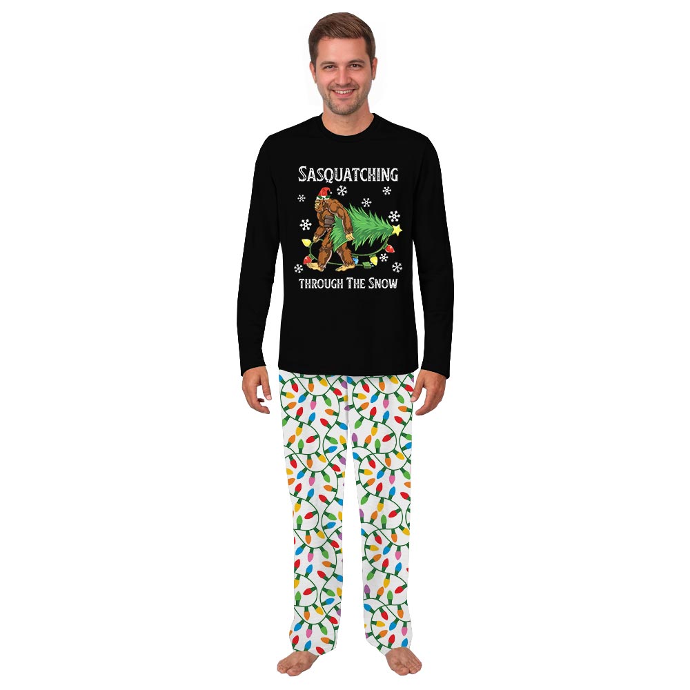 Festive Sasquatching Through The Snow Matching Christmas Outfits Festive Sasquatching Through The Snow Matching Christmas Outfits