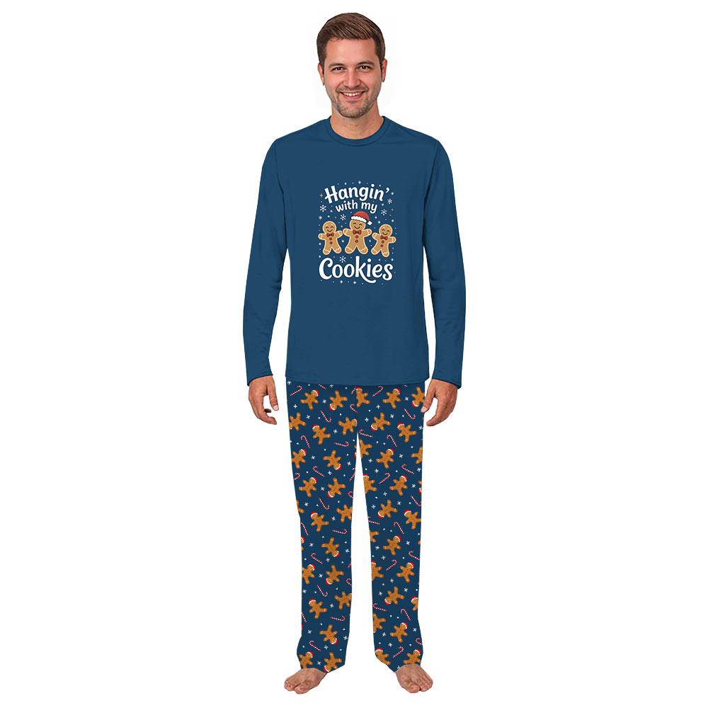 Cute Christmas Family Pajamas Hangin With My Cookies Cute Christmas Family Pajamas Hangin With My Cookies