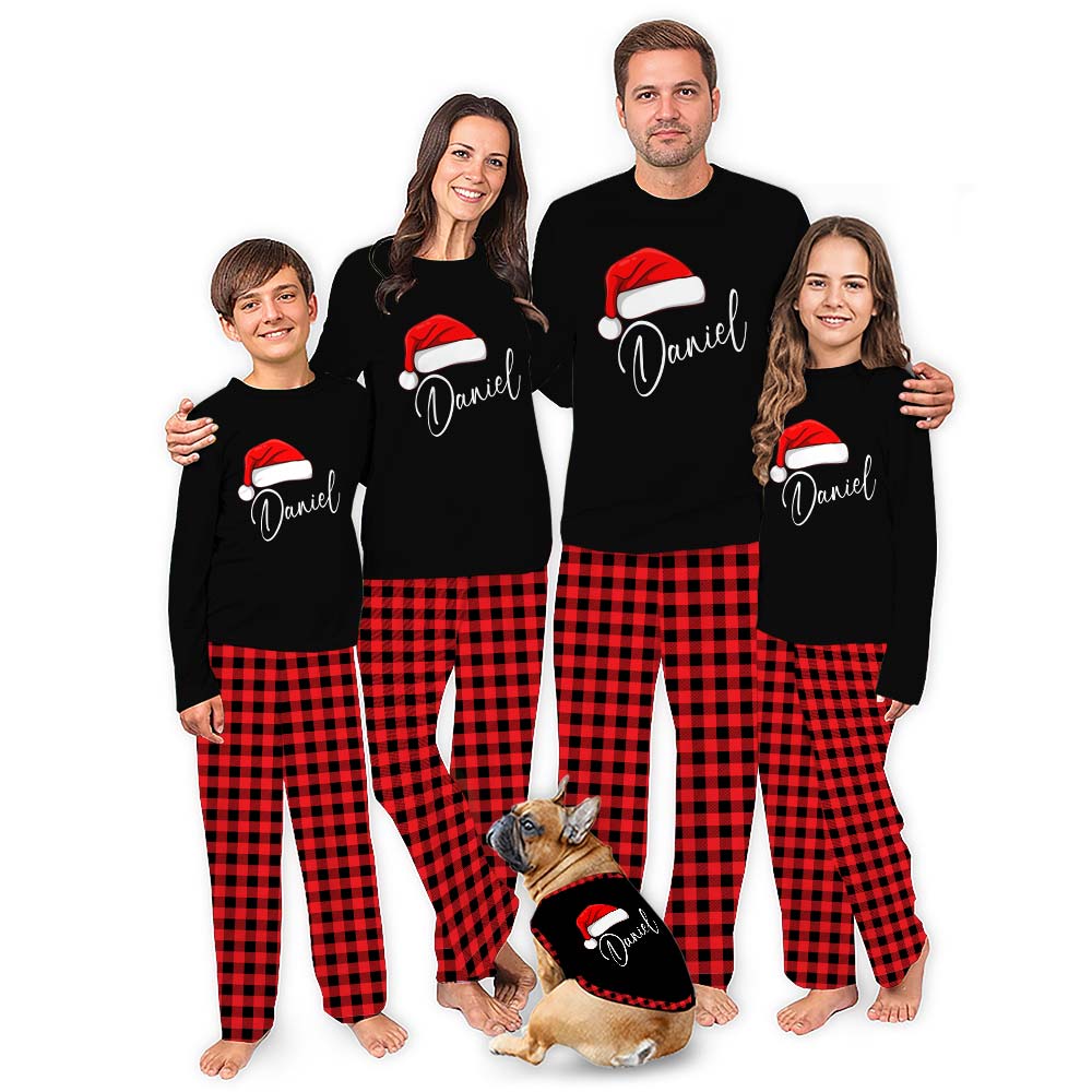 Personalized Pajamas With Name On Them Matching Family Christmas Personalized Pajamas With Name On Them Matching Family Christmas