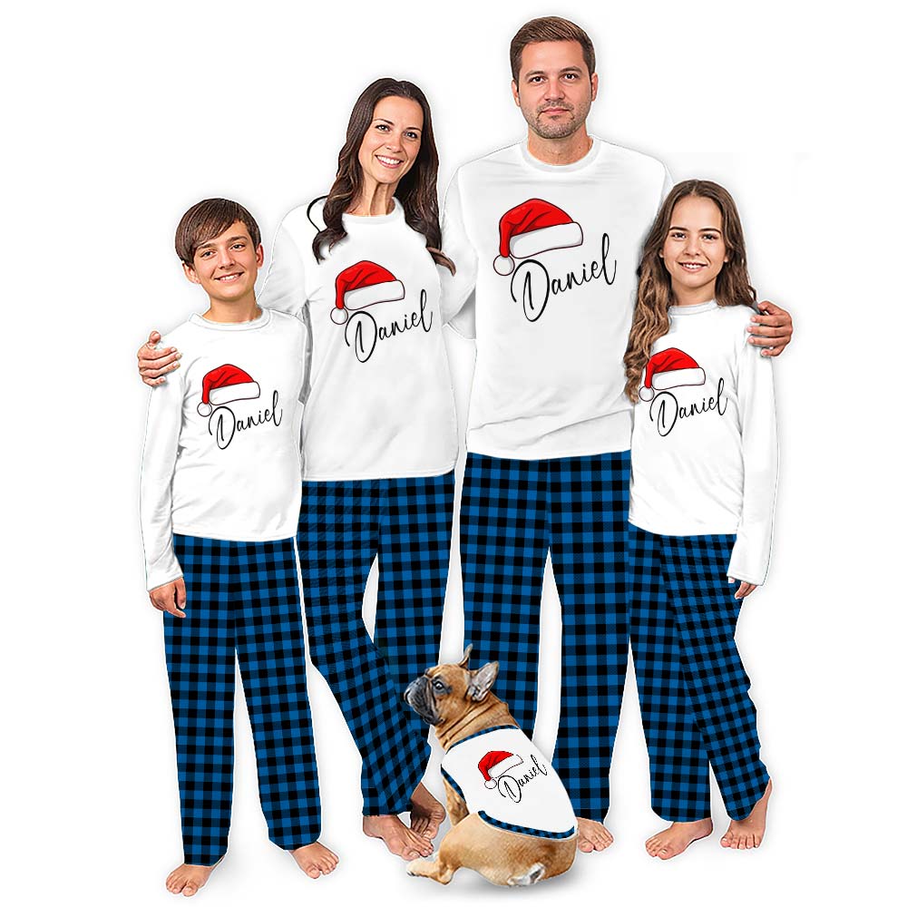 Personalized Pajamas With Name On Them Matching Family Christmas Personalized Pajamas With Name On Them Matching Family Christmas