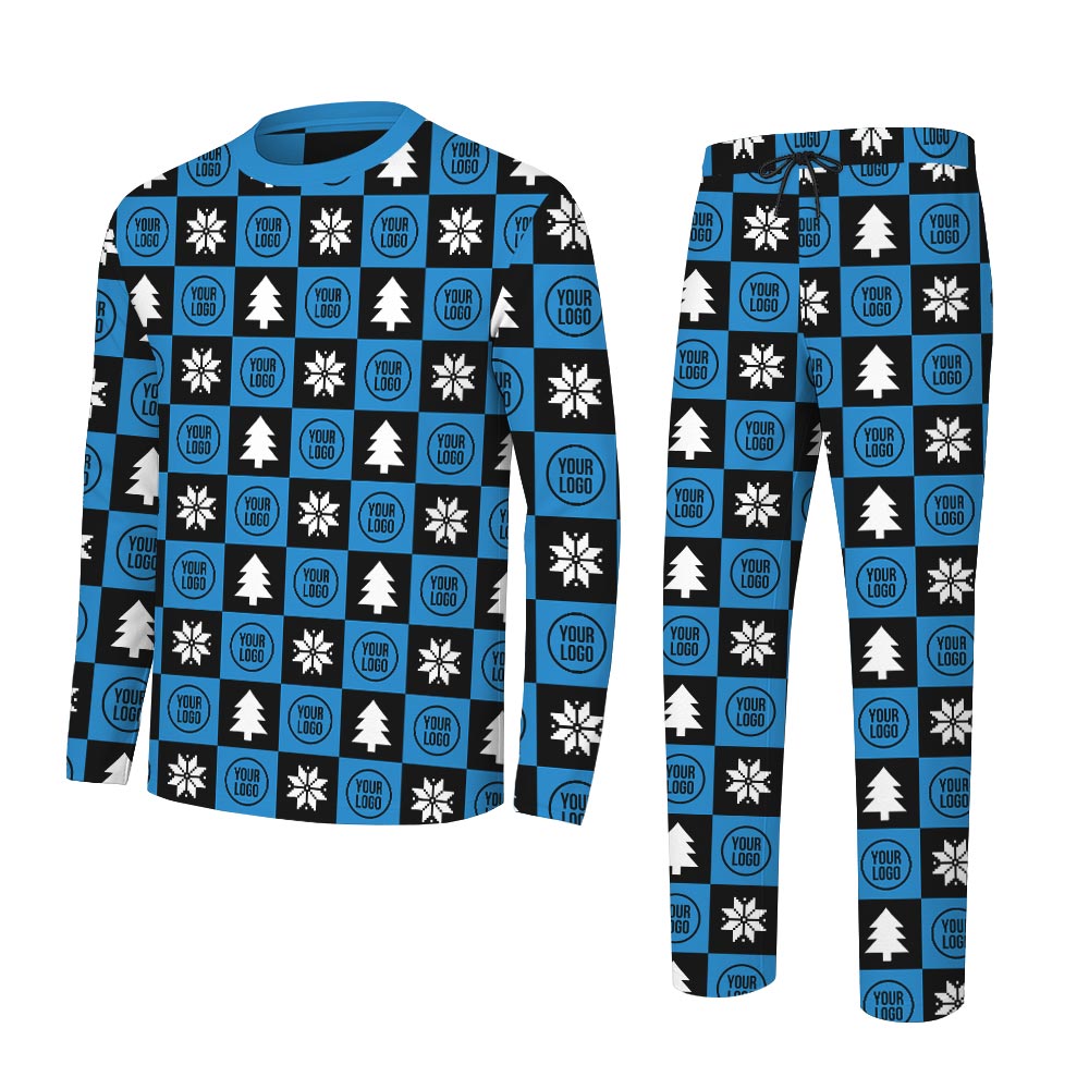 Custom Sport Team Pajamas With Logo Matching Christmas Custom Sport Team Pajamas With Logo Matching Christmas