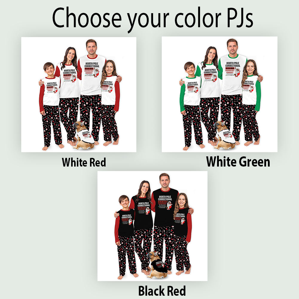 Black Santa Matching Christmas Pajamas Plus Size Up To 6XL Black Santa Matching Christmas Pajamas Plus Size Up To 6XL