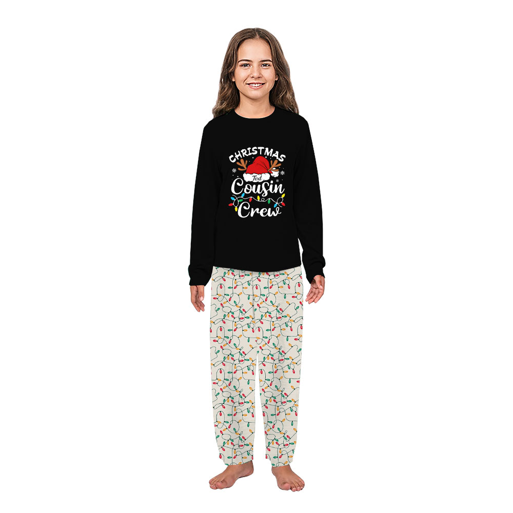 Personalized Matching Cousin Christmas Pajamas With Names Personalized Matching Cousin Christmas Pajamas With Names