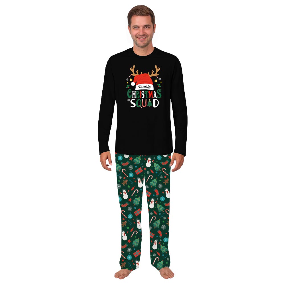 Cute Christmas Squad Custom Holiday Jammies Cute Christmas Squad Custom Holiday Jammies