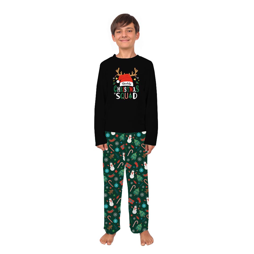 Cute Christmas Squad Custom Holiday Jammies Cute Christmas Squad Custom Holiday Jammies