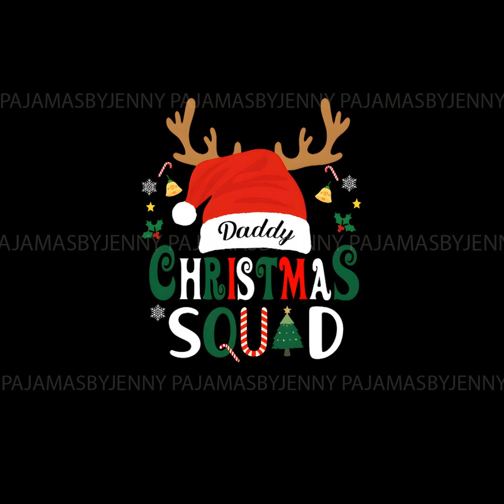 Cute Christmas Squad Custom Holiday Jammies Cute Christmas Squad Custom Holiday Jammies