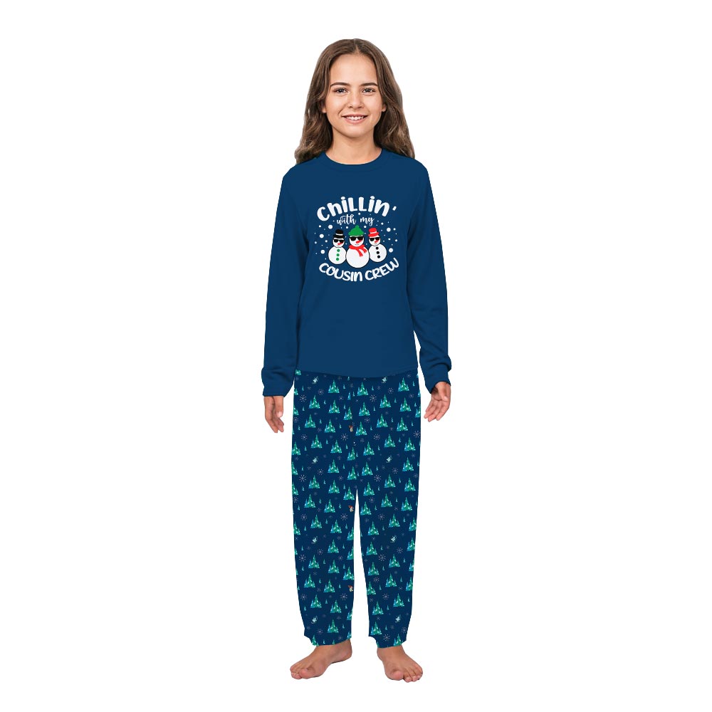 Chillin' with My Cousin Crew Pajama Sets Family Christmas Chillin' with My Cousin Crew Pajama Sets Family Christmas
