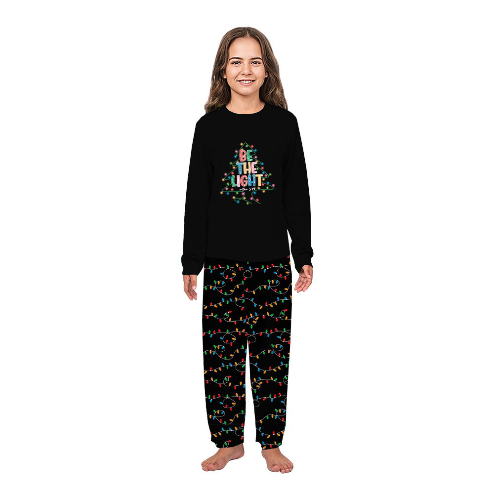 Be The Light Matching Christmas Pajamas In All Sizes For Christian Family Be The Light Matching Christmas Pajamas In All Sizes For Christian Family