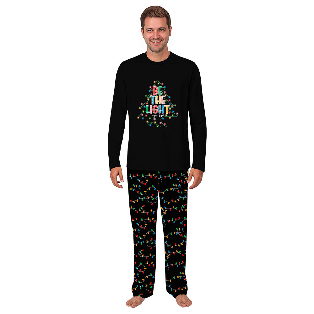 Be The Light Matching Christmas Pajamas In All Sizes For Christian Family Be The Light Matching Christmas Pajamas In All Sizes For Christian Family