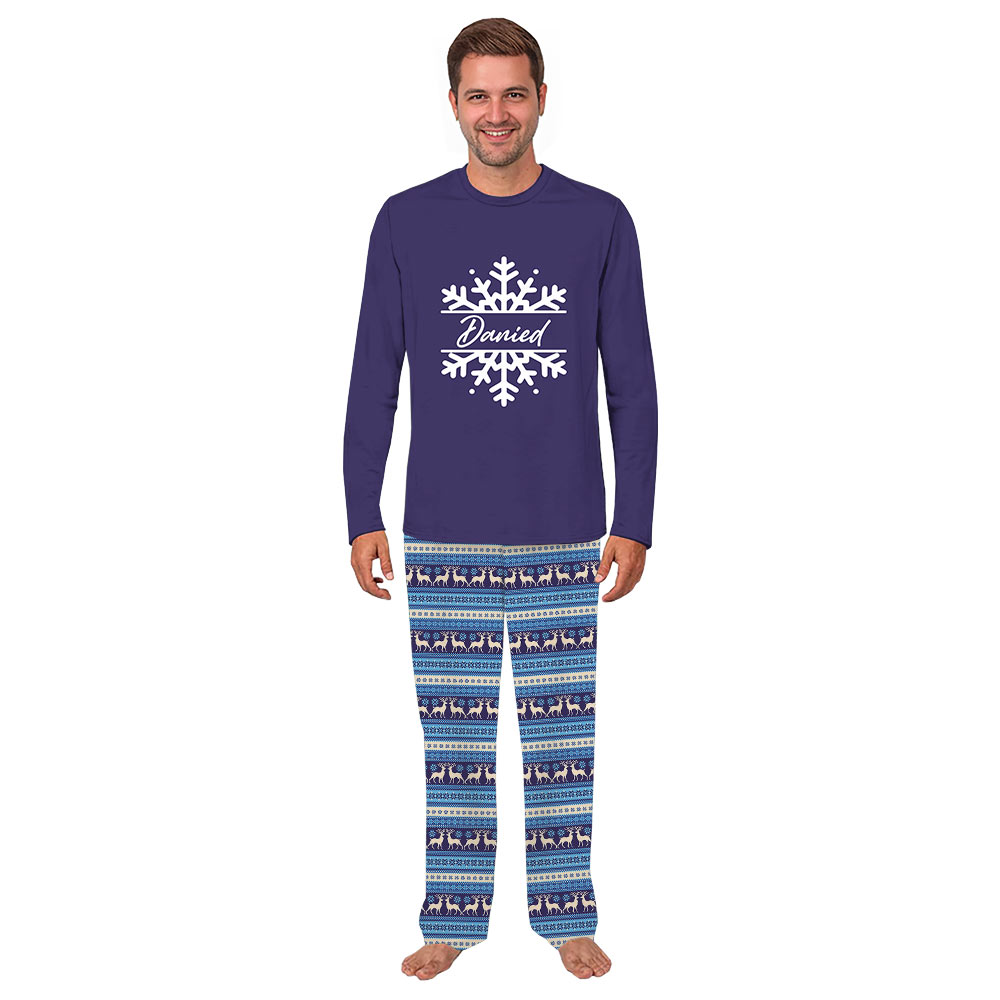 Custom Name Matching Christmas Jammies For Family All Sizes In Purple Custom Name Matching Christmas Jammies For Family All Sizes In Purple