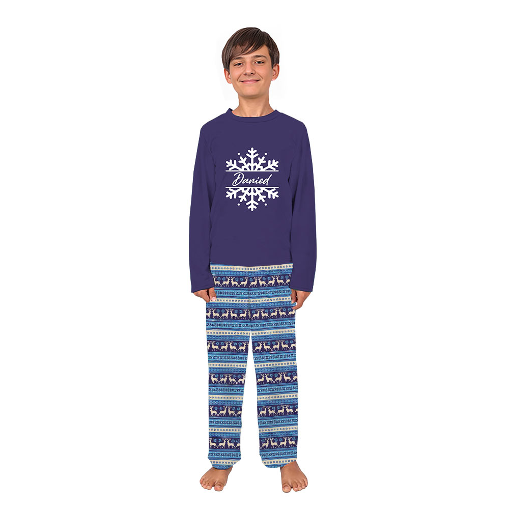 Custom Name Matching Christmas Jammies For Family All Sizes In Purple Custom Name Matching Christmas Jammies For Family All Sizes In Purple