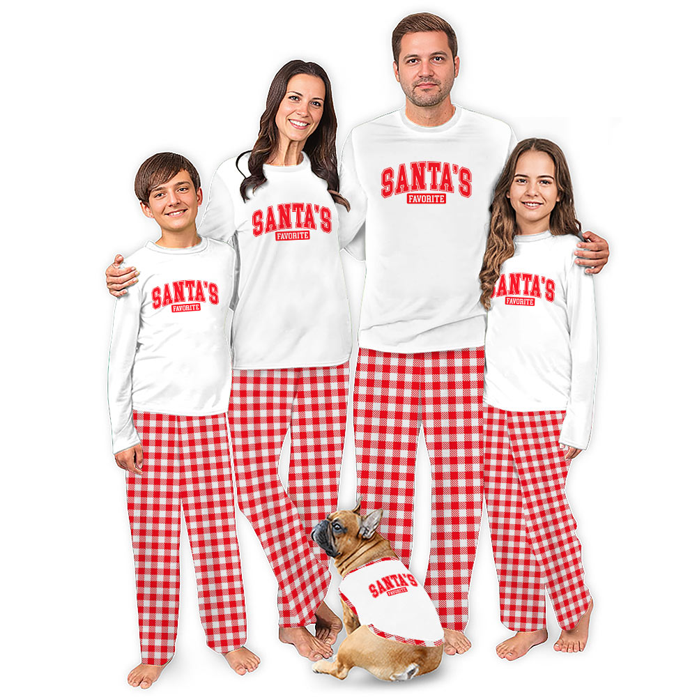 All Sizes Santa Family Christmas Pajamas For The Certified Favorites