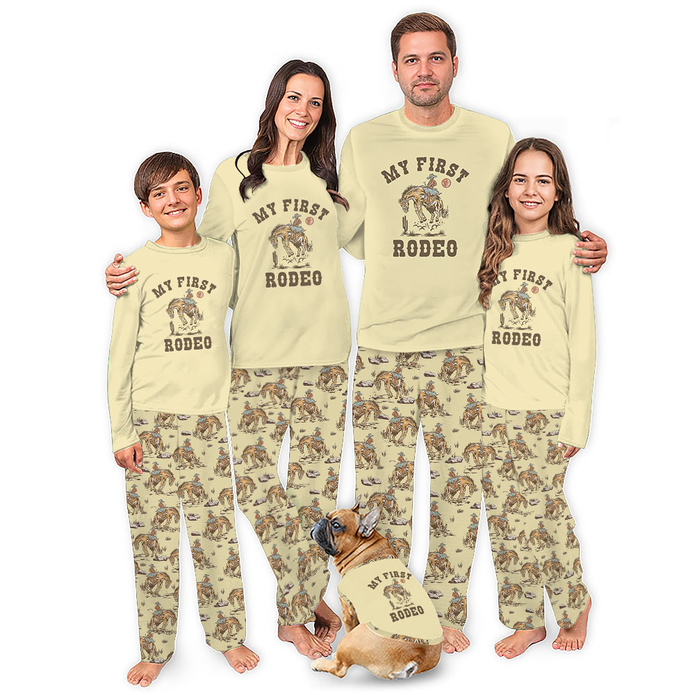 Western Cowboy Christmas Pajamas Matching Family All Sizes Guaranteed Western Cowboy Christmas Pajamas Matching Family All Sizes Guaranteed
