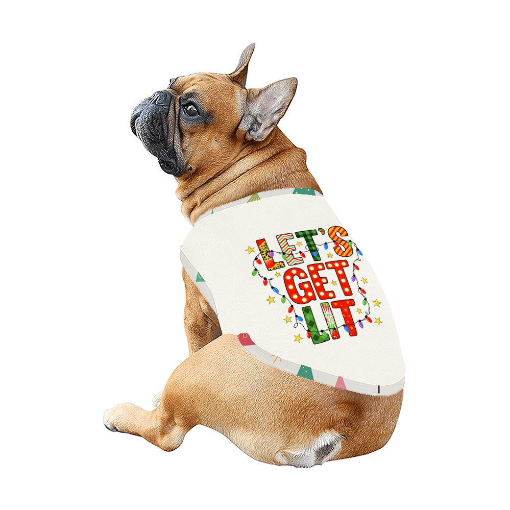 Christmas Lets Get Lit Pajamas In Beige With Full Sizes Guaranteed Christmas Lets Get Lit Pajamas In Beige With Full Sizes Guaranteed