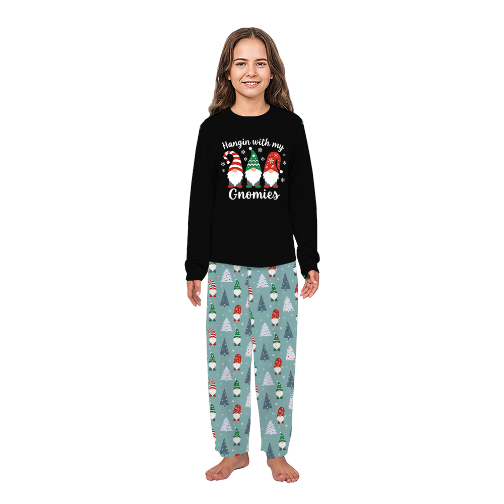 Hangin With My Gnomies Funny Gnome Christmas Pajamas Hangin With My Gnomies Funny Gnome Christmas Pajamas