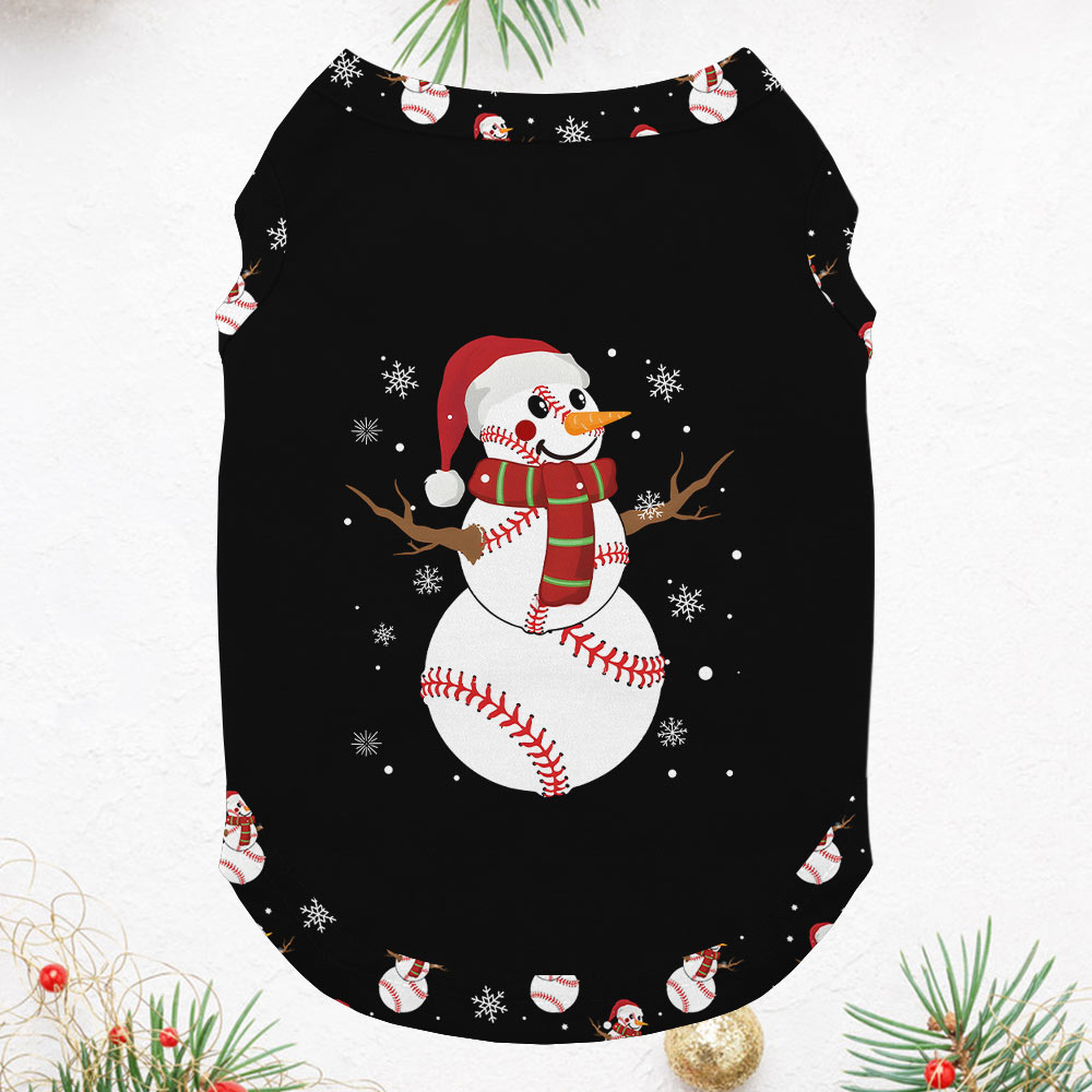 Baseball Christmas Matching Snowman Pajamas With Plus Sizes Baseball Christmas Matching Snowman Pajamas With Plus Sizes