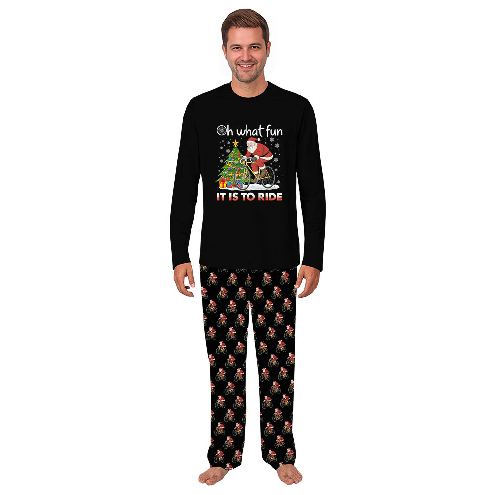 Santa Pajamas For Adults With Plus Sizes And What Fun It Is To Ride Saying Santa Pajamas For Adults With Plus Sizes And What Fun It Is To Ride Saying