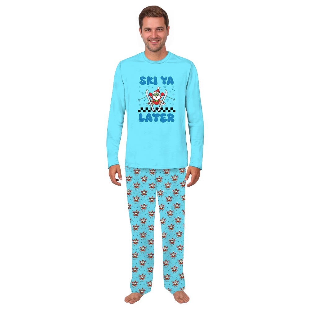 Ski Ya Later Christmas Family Vacation Plus Size Family Pajamas Ski Ya Later Christmas Family Vacation Plus Size Family Pajamas