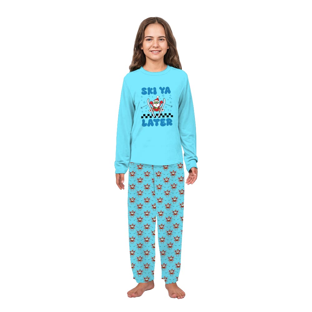 Ski Ya Later Christmas Family Vacation Plus Size Family Pajamas Ski Ya Later Christmas Family Vacation Plus Size Family Pajamas