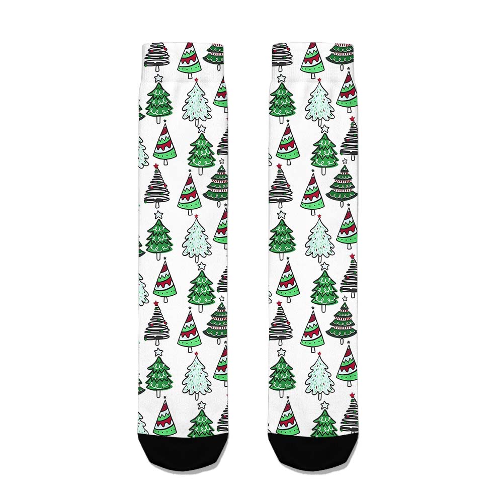 Christmas Tree Matching Socks For Family Christmas Tree Matching Socks For Family