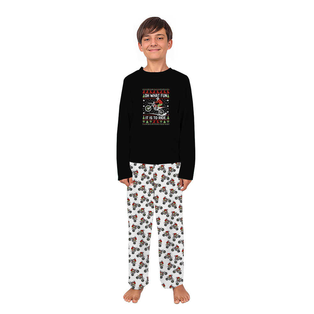 Dirt Bike Christmas Pajamas With Plus Sizes Guaranteed Racing In Comfort Dirt Bike Christmas Pajamas With Plus Sizes Guaranteed Racing In Comfort