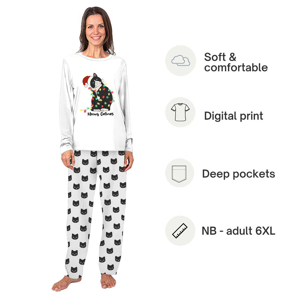 Meowy Christmas Pjs For The Cat Lovers All Sizes Guaranteed Meowy Christmas Pjs For The Cat Lovers All Sizes Guaranteed