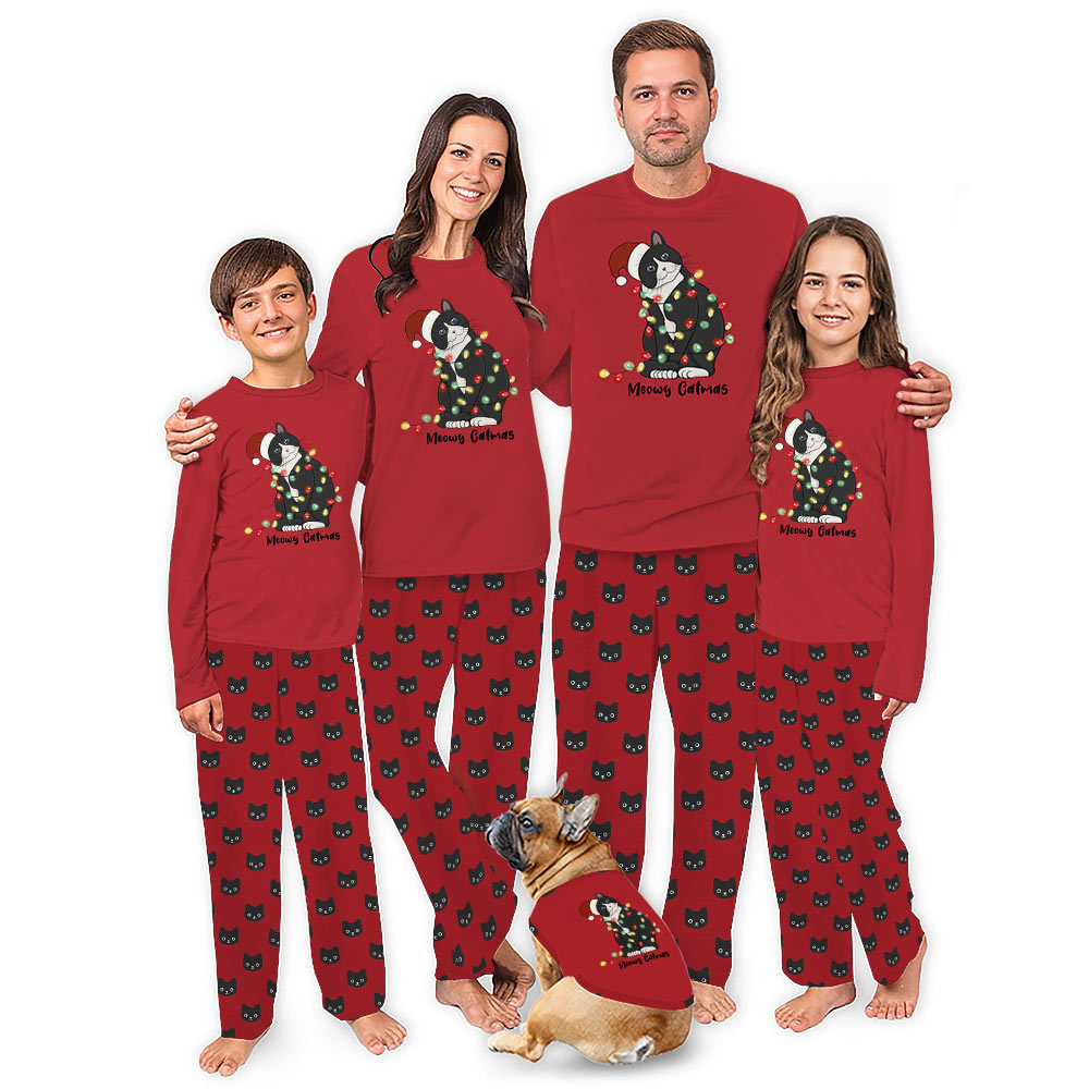 Meowy Christmas Pjs For The Cat Lovers All Sizes Guaranteed Meowy Christmas Pjs For The Cat Lovers All Sizes Guaranteed