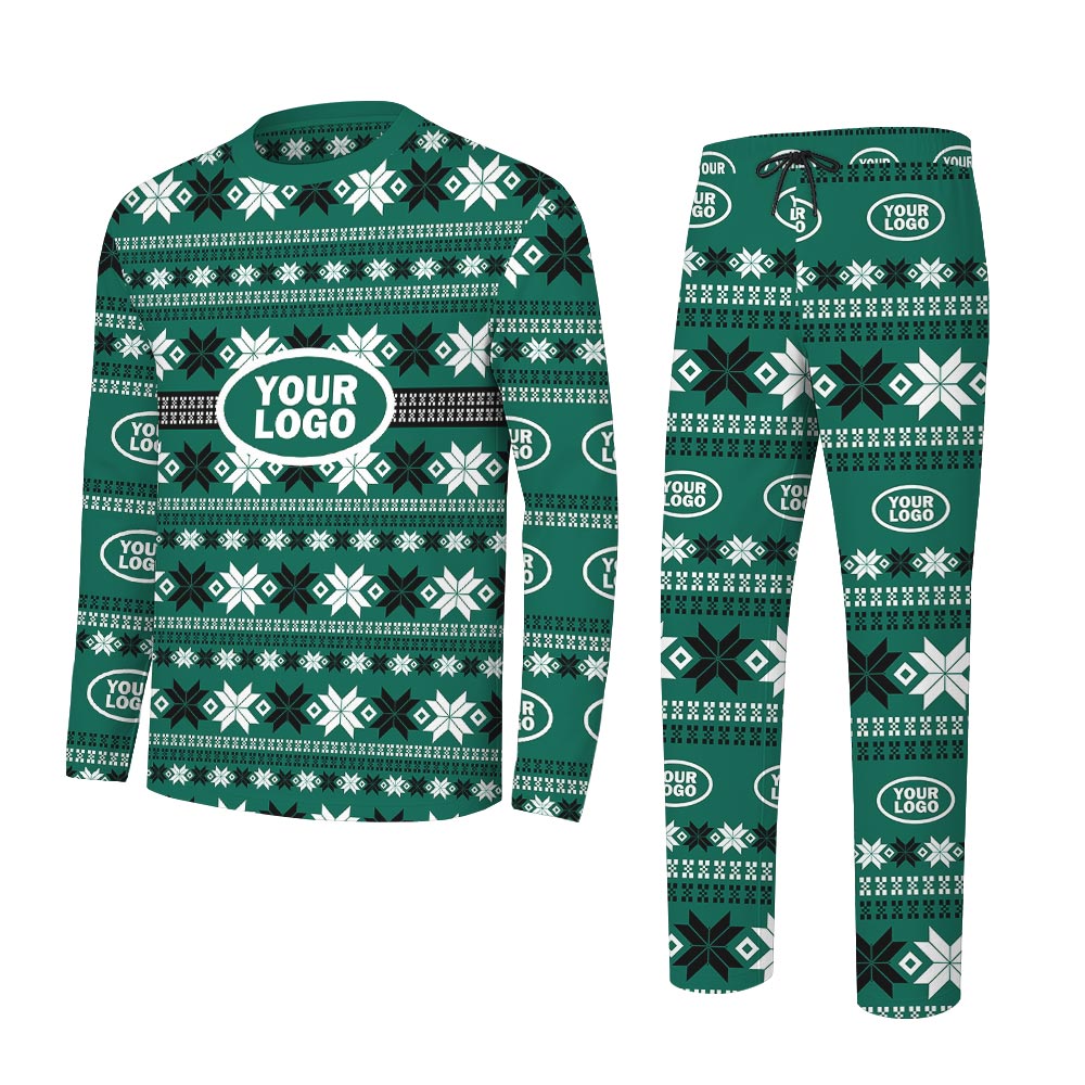 Custom Logo Family Christmas Pajamas With Preview Custom Logo Family Christmas Pajamas With Preview
