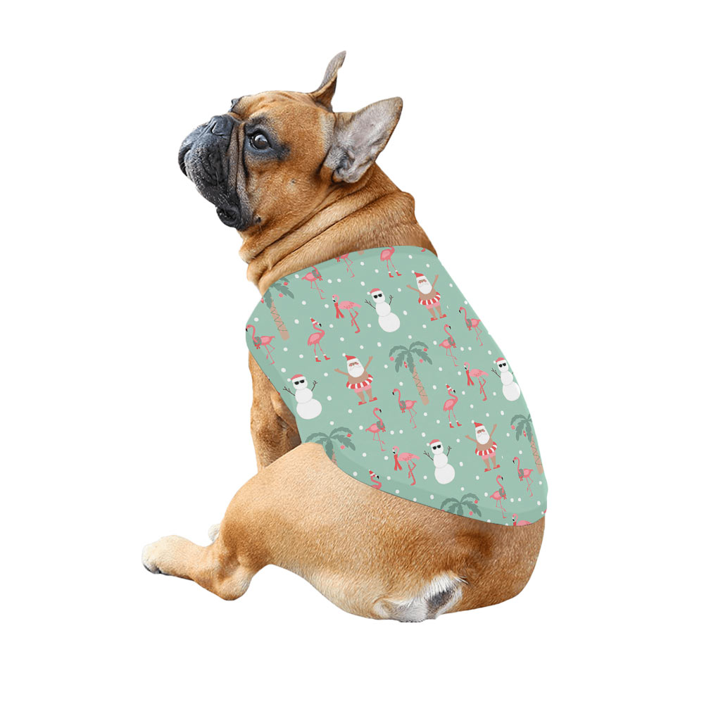 Festive Tropical Family Christmas Pajamas In Pastel Green Festive Tropical Family Christmas Pajamas In Pastel Green