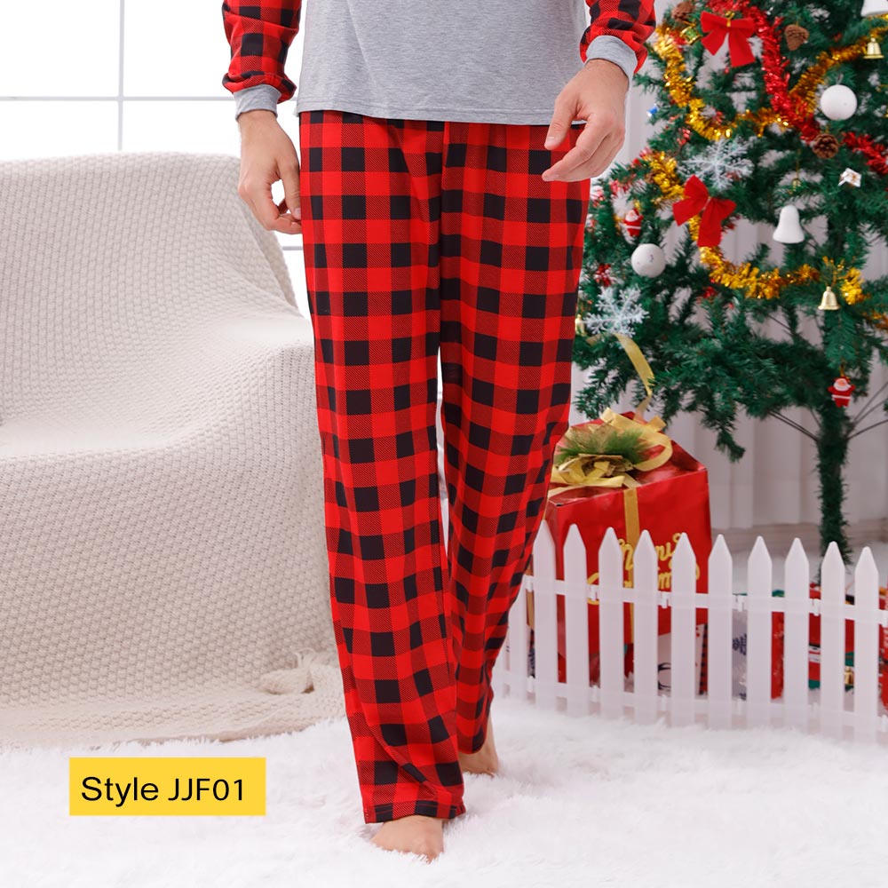 Matching Christmas Pajama Pants, Sizes Kid-Men 6XL Matching Christmas Pajama Pants, Sizes Kid-Men 6XL