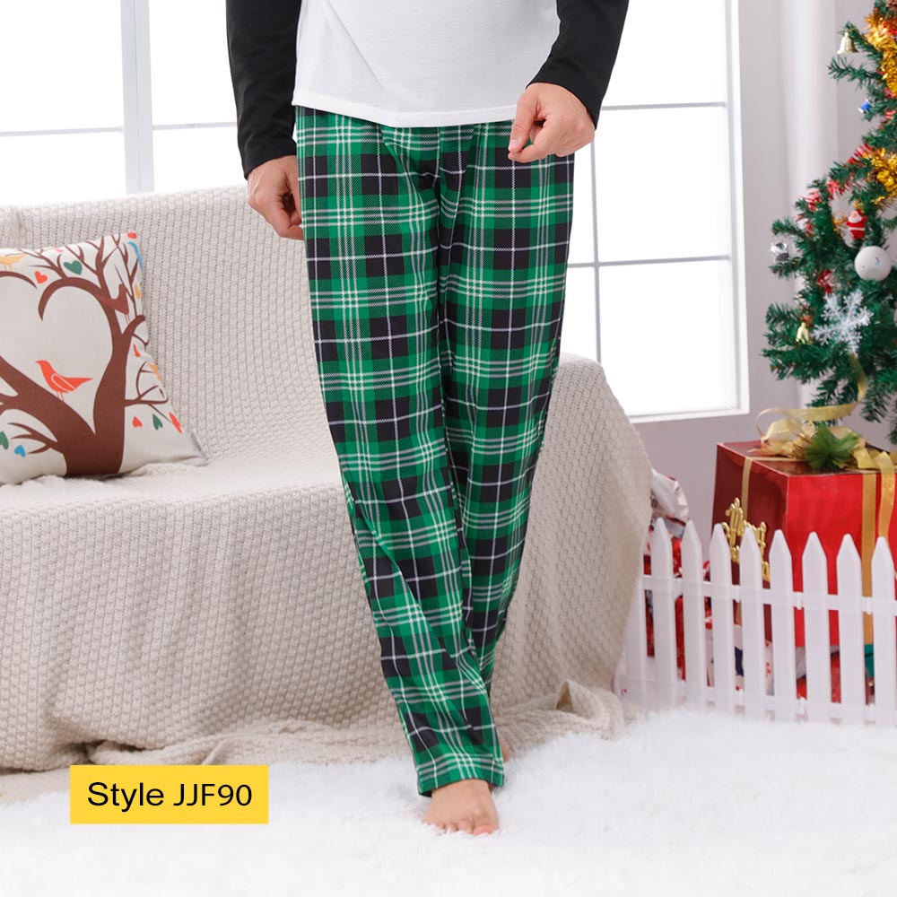 Matching Christmas Pajama Pants, Sizes Kid-Men 6XL Matching Christmas Pajama Pants, Sizes Kid-Men 6XL