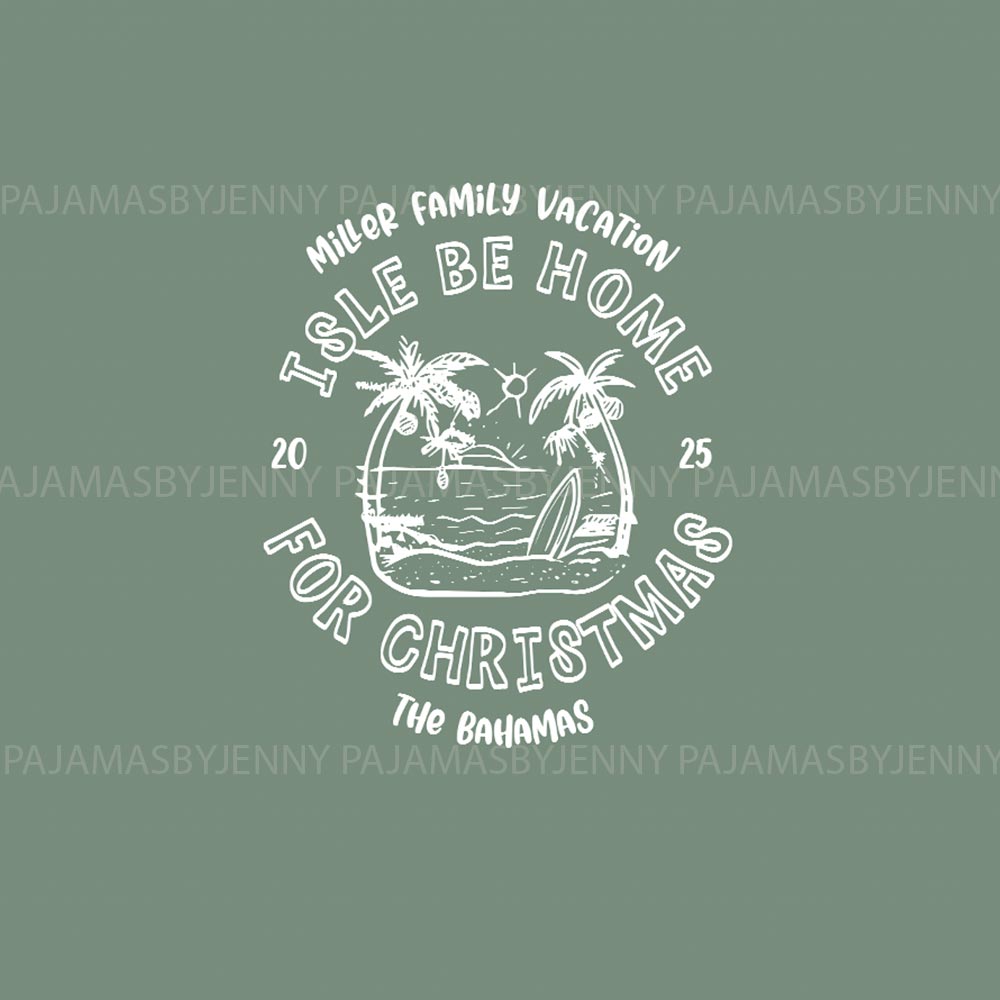 Custom Beach Christmas Palm Tree Plus Size Family Jammies Custom Beach Christmas Palm Tree Plus Size Family Jammies