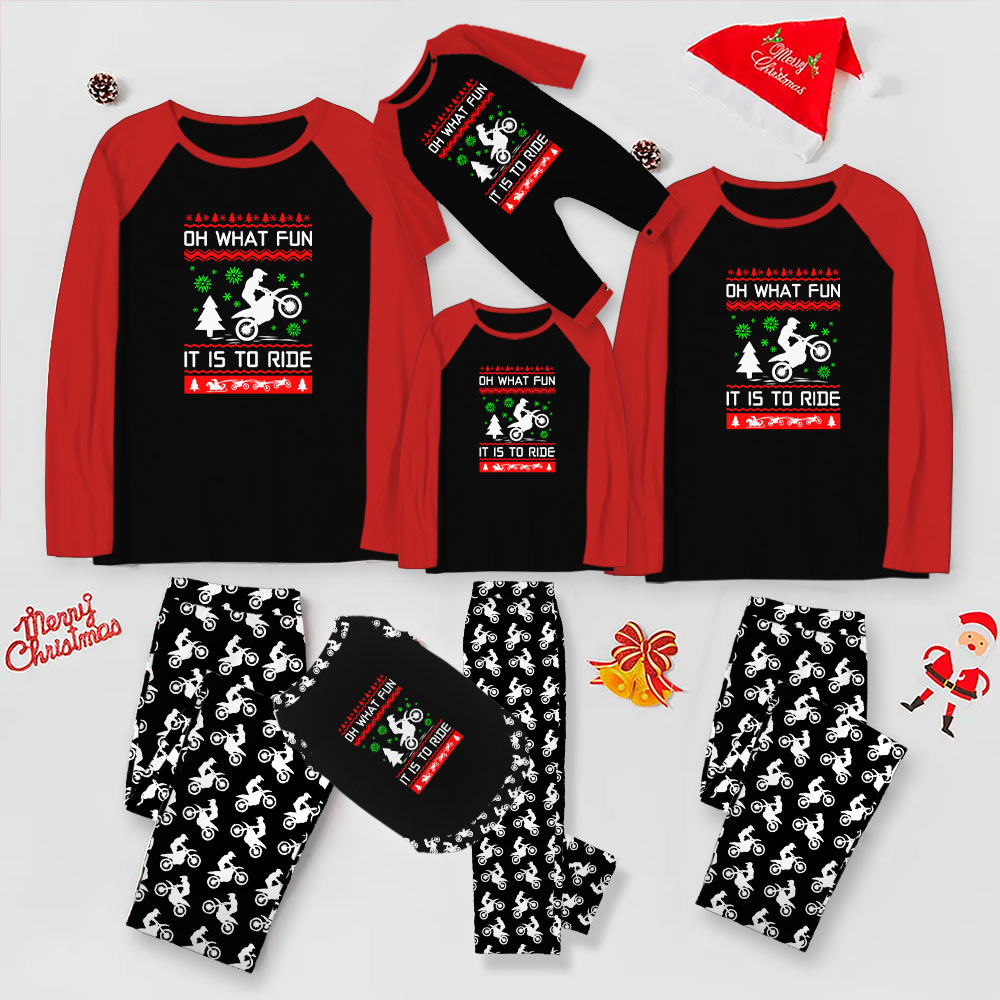Christmas Motocross Pajamas For Family All Sizes Approved Christmas Motocross Pajamas For Family All Sizes Approved