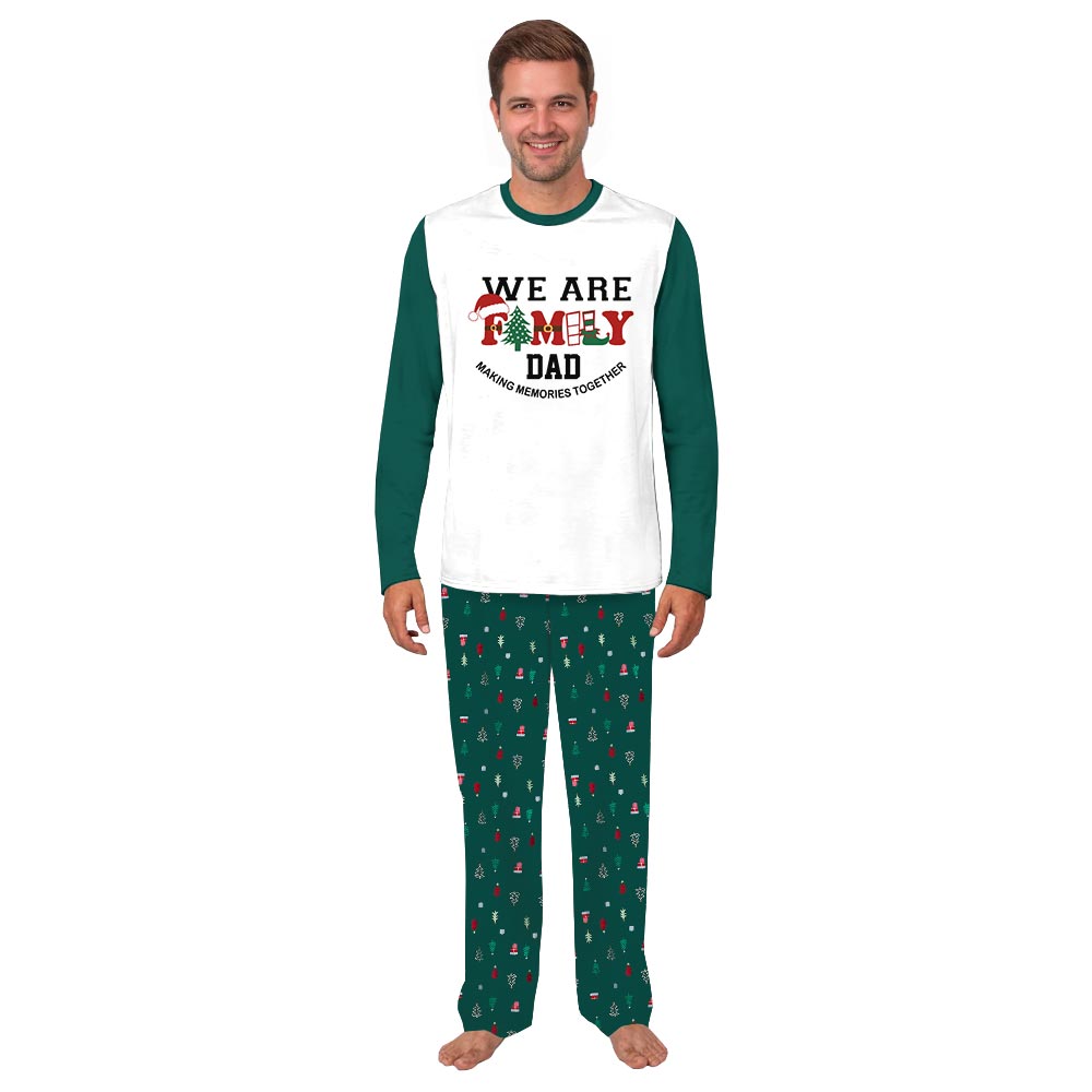 Custom Making Memories We Are Family Plus Size Matching Pajamas Custom Making Memories We Are Family Plus Size Matching Pajamas
