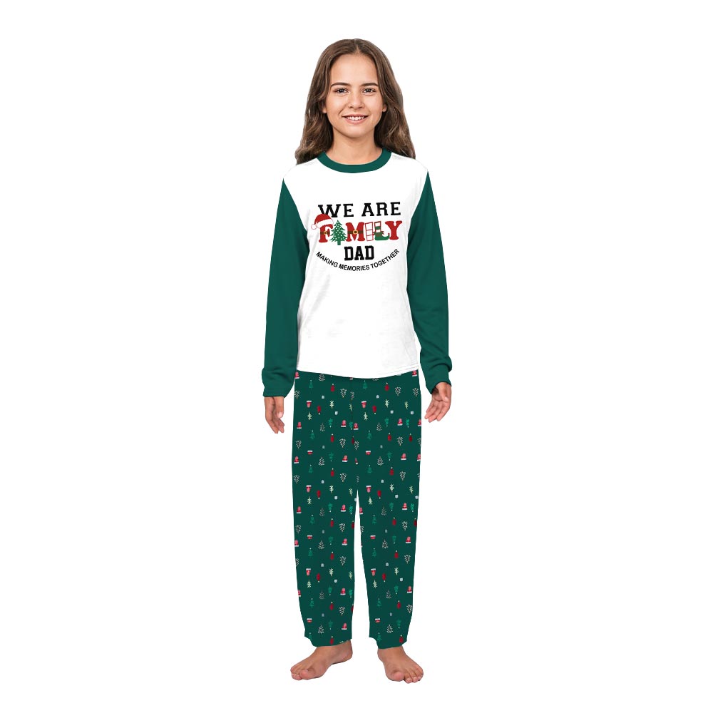 Custom Making Memories We Are Family Plus Size Matching Pajamas Custom Making Memories We Are Family Plus Size Matching Pajamas