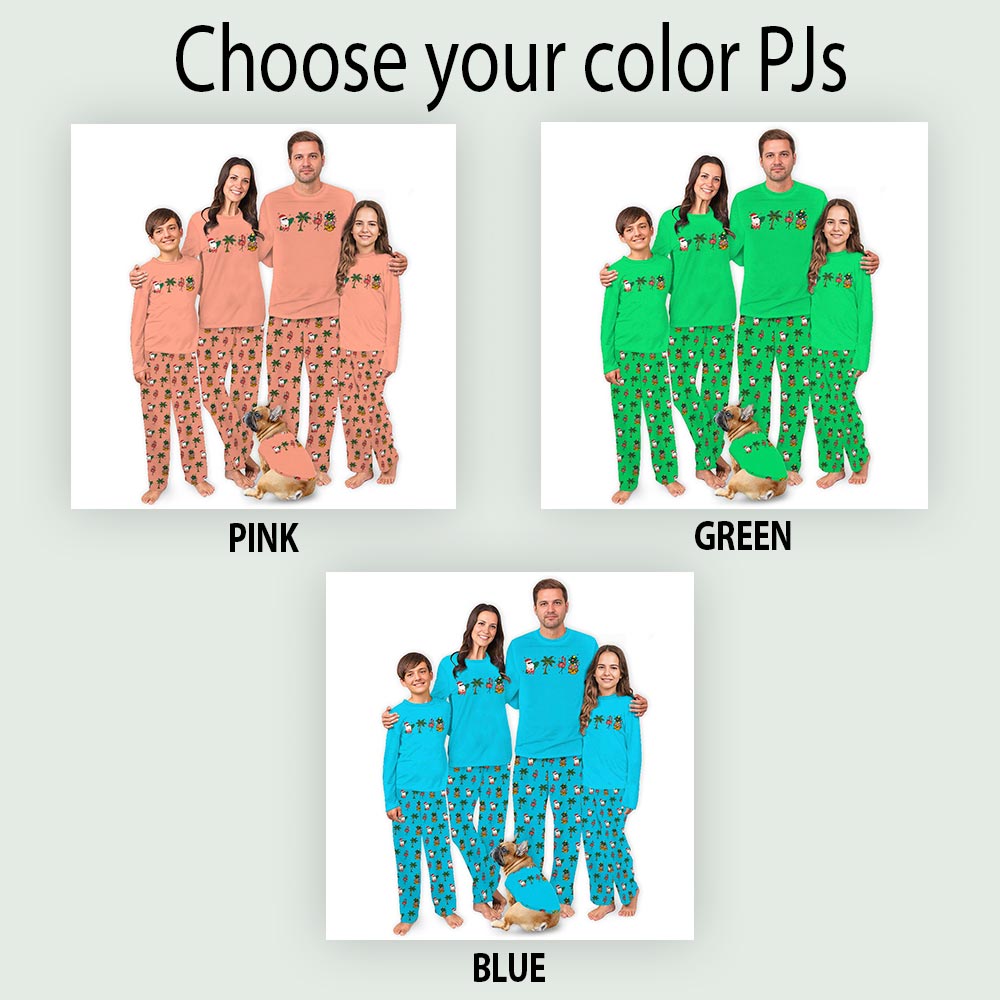Tropical Vacation Theme Plus Size Christmas Pajamas Tropical Vacation Theme Plus Size Christmas Pajamas