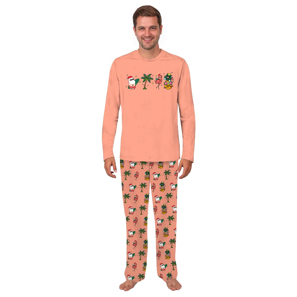 Tropical Vacation Theme Plus Size Christmas Pajamas Tropical Vacation Theme Plus Size Christmas Pajamas
