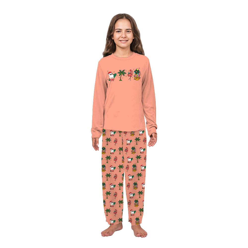 Tropical Vacation Theme Plus Size Christmas Pajamas Tropical Vacation Theme Plus Size Christmas Pajamas