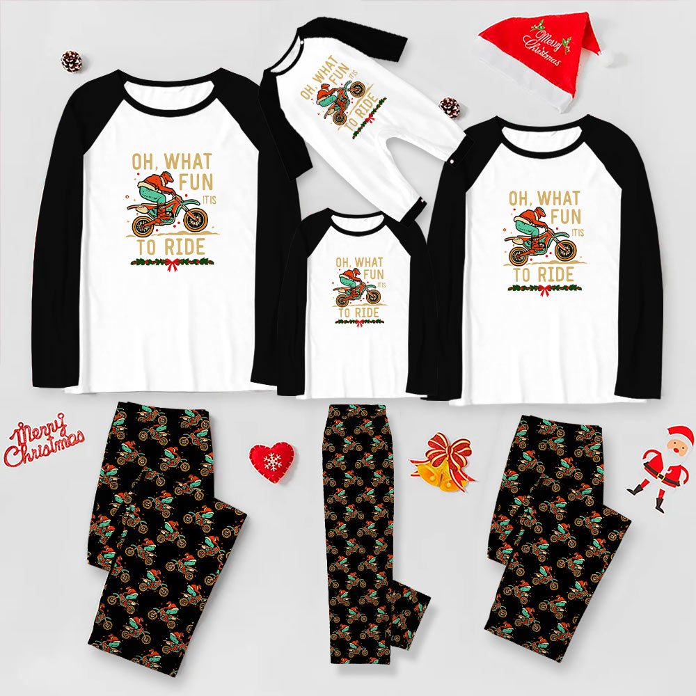 Off-road Motorcycle Christmas Pajamas For The Adventurous Crews Off-road Motorcycle Christmas Pajamas For The Adventurous Crews