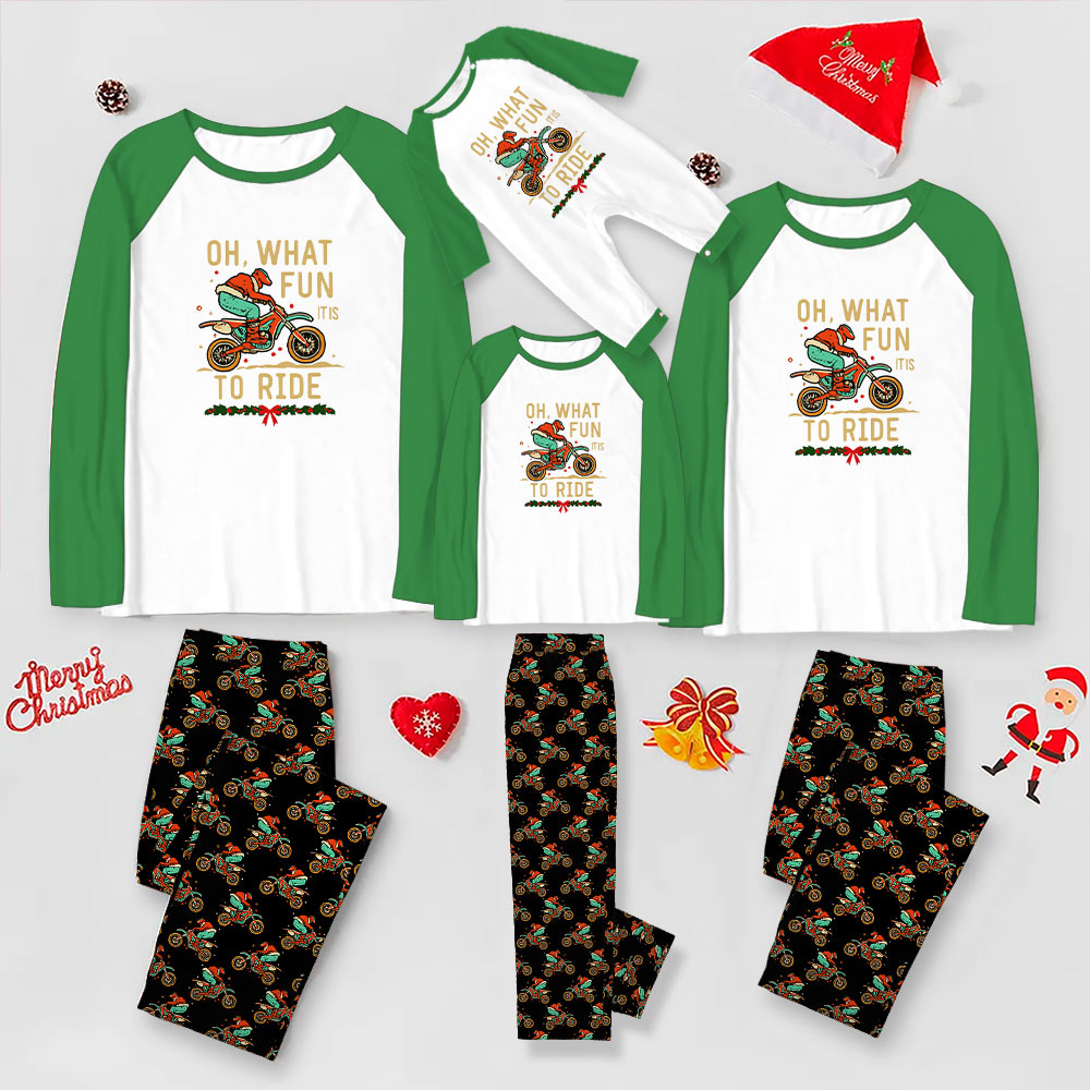 Off-road Motorcycle Christmas Pajamas For The Adventurous Crews Off-road Motorcycle Christmas Pajamas For The Adventurous Crews