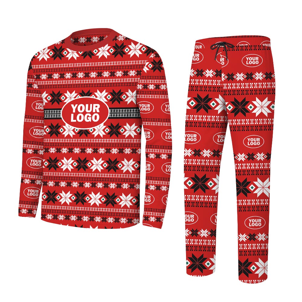 Custom Logo Family Christmas Pajamas With Preview Custom Logo Family Christmas Pajamas With Preview