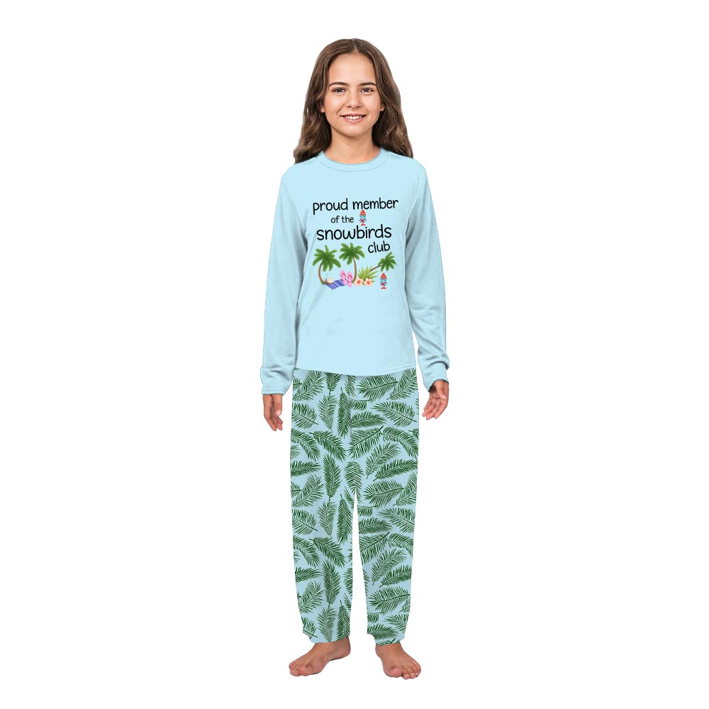 Fun Tropical Proud Member of the Snowbirds Family Jammies Fun Tropical Proud Member of the Snowbirds Family Jammies